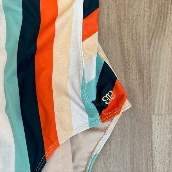 Albion The Gigi One Piece Striped Swimsuit - Picture 7 of 9